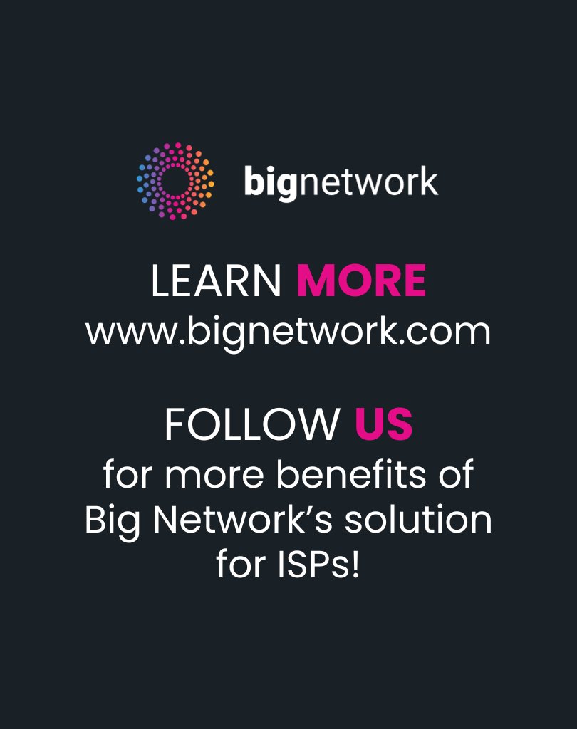 getbignetwork's tweet photo. There are 4 key benefits of Big Network's high availability solution for the ISP world, so we've detailed some of them here!

Learn the rest of the benefits of our high availability solution for ISPs here: https://t.co/nWL1NJ3lNf
#ISP #cloud #networking #internet #connectivty https://t.co/DKHUTfUw1N