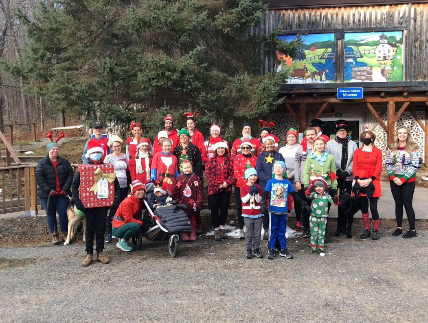 Dysart Recreation's Jolly Jog is back - and it'll be starting from our front door on Sun, Nov 26th at 11am! This is the 10th year for the event, so we're hoping to see the biggest crowd yet! Prizes to be won and there'll be more festive fun at the museum after the run (or walk!)