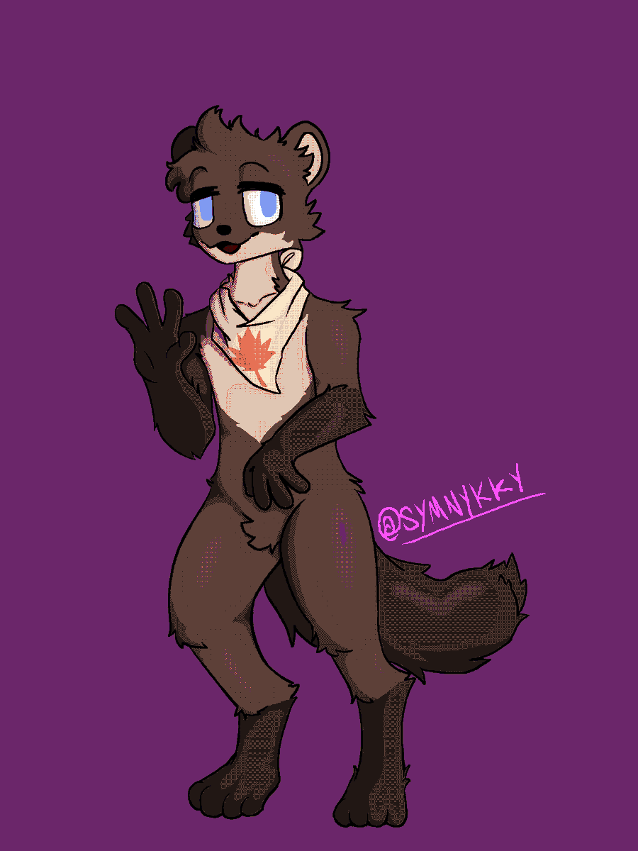 symnykky's tweet photo. holy heck i spent 3.5 hours on this my hands hurts @w@
btw character belongs to: "maplethepinemarten" on discord lol

#furry #art #furryart https://t.co/FBJtlXZfS5