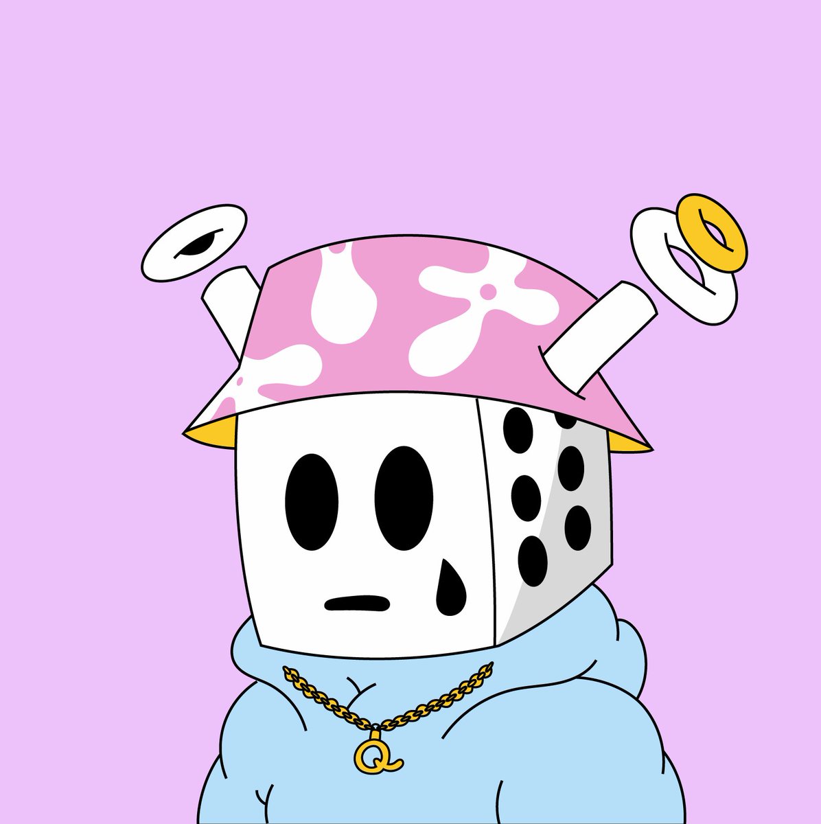 vegas_dabber's tweet photo. This Dice Head @Goonz_World &amp; @quirkiesnft for @thorlinck is too clean! 🎲🧹 https://t.co/1FSNMINiZB