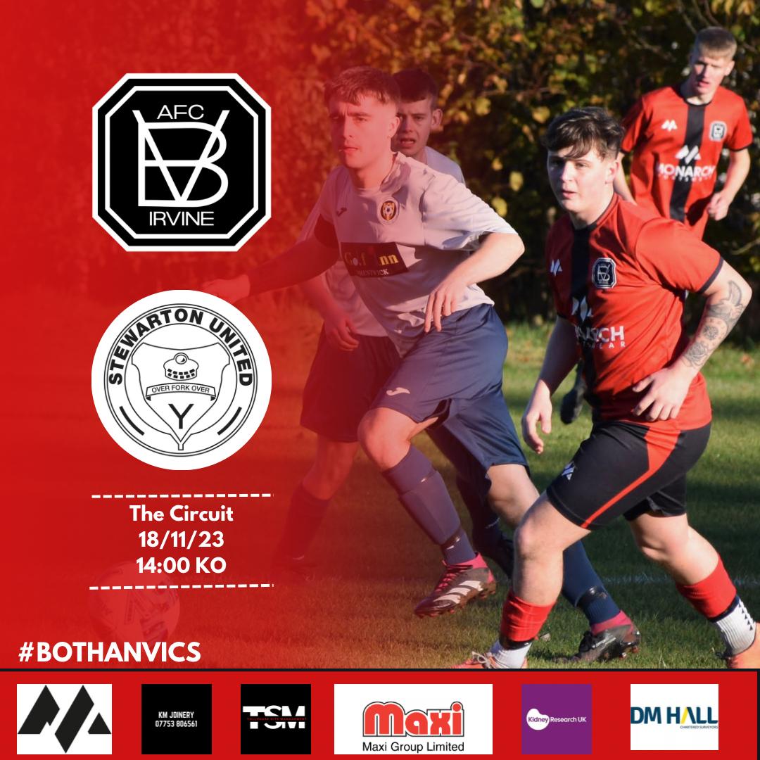 🚨𝗨𝗽𝗰𝗼𝗺𝗶𝗻𝗴 𝗙𝗶𝘅𝘁𝘂𝗿𝗲🚨

It is a return to cup action on Saturday for Bothan as we meet <a href="/StewartonUnited/">Stewarton Annick AFC</a> in the quarter finals of the James Scott Cup. The boys will be looking for a positive performance after a poor one against Stewarton previously.

#BothanVics🔴⚫️