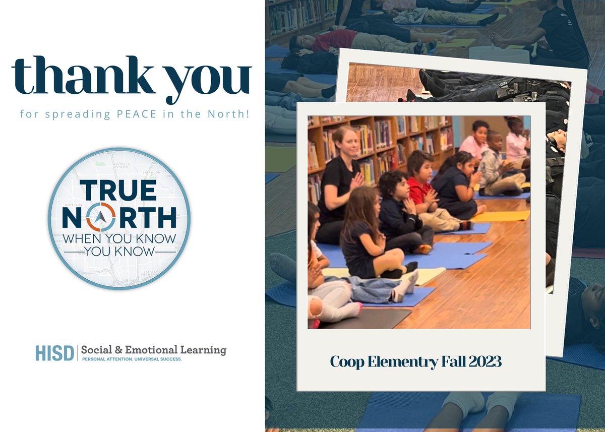 hrvyoga's tweet photo. #Thankful for PEACE in the North! #WECREATETHEPEACE #destination2035 #hisd #truenorth #hisdsel https://t.co/KDNTGI5yNZ