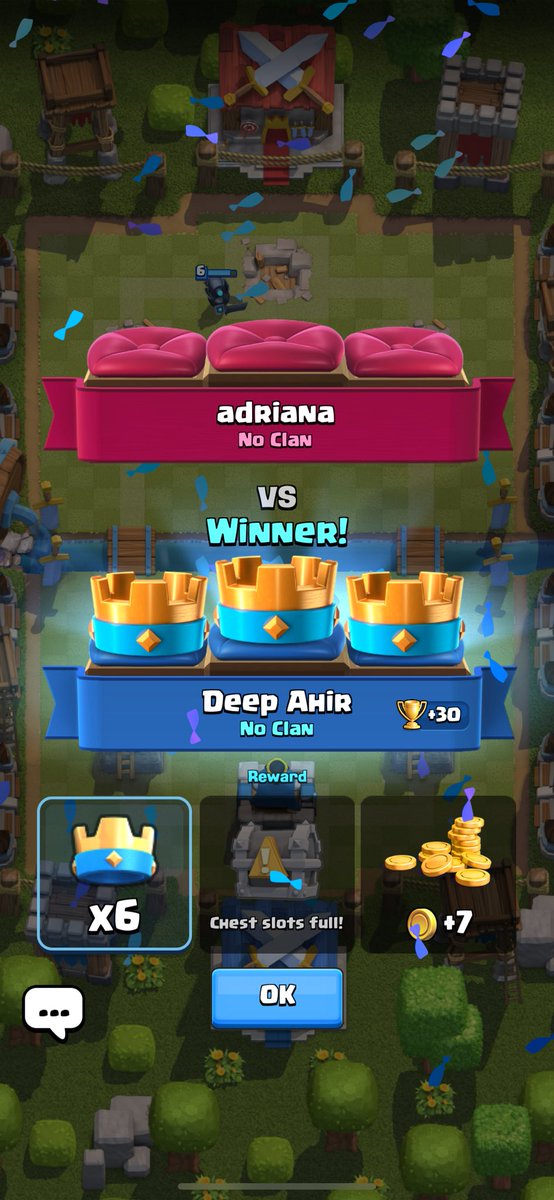 DeepAhir_77's tweet photo. Trying this fantastic game Clash Royal by supercell and loved it its fun playing this wonderful game.
#ClashRoyale #gamedev #gameprogramming https://t.co/dpY4WcLX5w