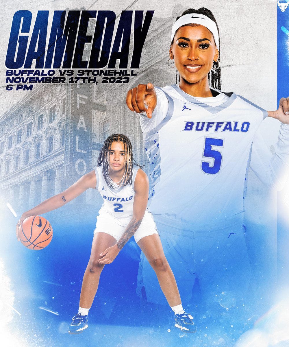 UBwomenshoops's tweet photo. IT'S GAMEDAY!!!

Come out to Alumni Arena and bring your cans to support the food drive as the Bulls take on Stonehill!

🆚@StonehillWBB
 📍  Buffalo, NY
🏟️Alumni Arena
🕖 6 PM
📊 https://t.co/TRzDJskNcm
💻 https://t.co/WKvmqgXeqG
📻 https://t.co/XBSrGELOSa

#UBhornsUP | #MI4 https://t.co/l2Na2oh6xM