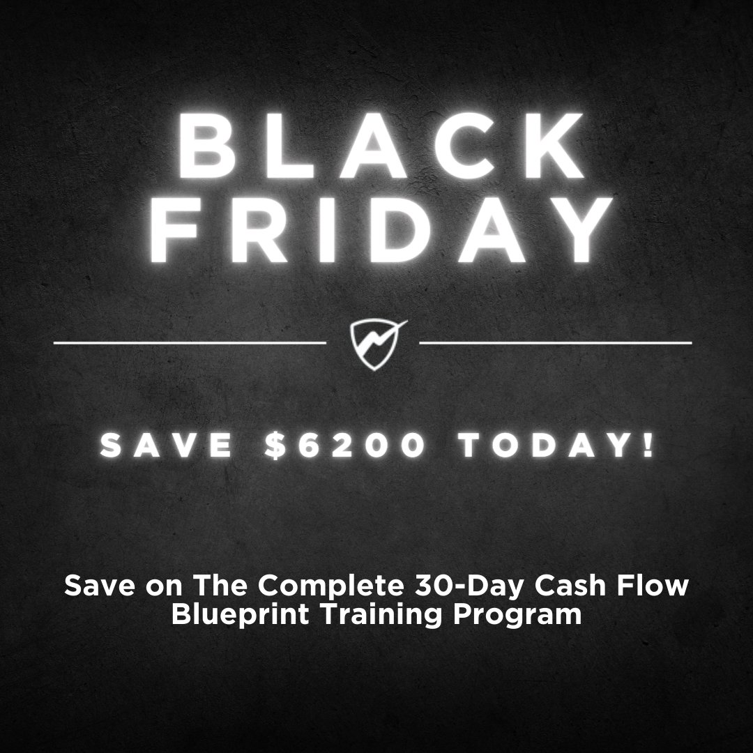 Official_TCFA's tweet photo. Unlock financial freedom with our game-changing 30-Day Cash Flow Blueprint Training Program! Seize the opportunity to transform your financial future because it's ON SALE until November 24th! 
Click here to grab your training program and save BIG: https://t.co/VWeTSp7dRe https://t.co/pic1EXm2mG