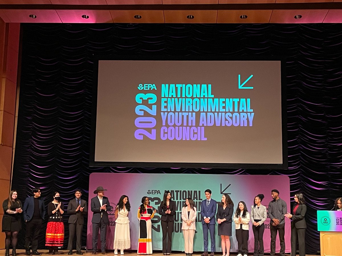 Today, <a href="/ThisIsPlanetEd/">This Is Planet Ed</a>  had the pleasure of attending the <a href="/EPA/">U.S. EPA</a> 's first-ever National Environmental Youth Advisory Council!🌎

<a href="/EPAMichaelRegan/">Michael S. Regan</a> announced the appointment of 16 members, one of which is K12 Climate Action Commissioner, <a href="/kieraeobrien/">Kiera O'Brien</a>!

More key moments below⬇️#NEYAC