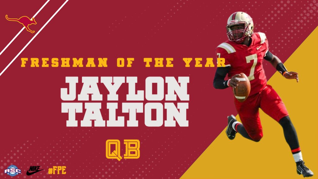 He's like that... Congratulations <a href="/jaylontalton7/">Jaylon Talton</a> on being Freshman of the Year!

#FPE #RSP