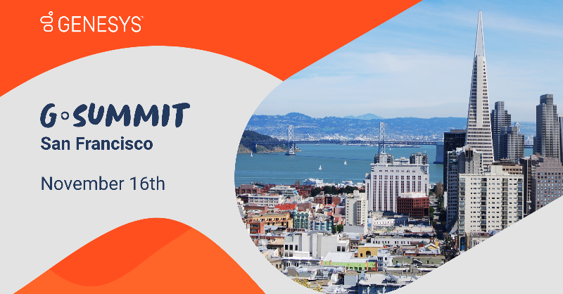 Genesys's tweet photo. Last but certainly not least - We are in San Francisco!

#GSummit https://t.co/gJzj1jfP7Z