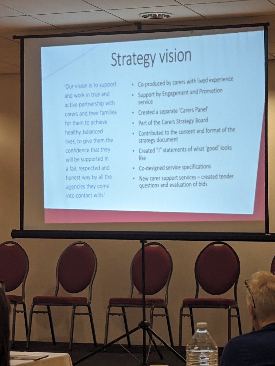 Debbie Draper she/her (@debbiedraper70) on Twitter photo Nottingham and Nottinghamshire Carers Strategy launch. Great work <a href="/kevinco92248959/">kevin coffey</a>
My takeaway was a carer saying 'I feel like nothing and I want to feel like something'. Let's hope this strategy changes this for all carers.
<a href="/dulake_deb72/">Debra Dulake</a> @elchipmeister @HelenHassell2 <a href="/keymn1/">keymn</a> Nottingham and Nottinghamshire Carers Strategy launch. Great work <a href="/kevinco92248959/">kevin coffey</a>
My takeaway was a carer saying 'I feel like nothing and I want to feel like something'. Let's hope this strategy changes this for all carers.
<a href="/dulake_deb72/">Debra Dulake</a> @elchipmeister @HelenHassell2 <a href="/keymn1/">keymn</a>