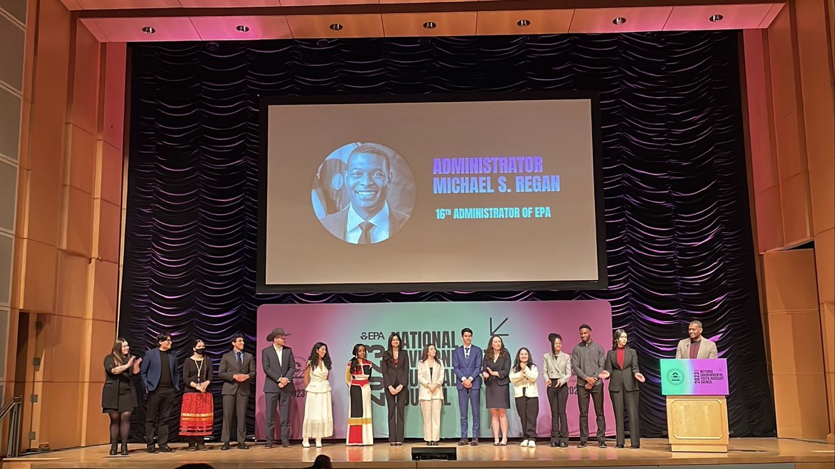 🌟<a href="/EPAMichaelRegan/">Michael S. Regan</a> shared the importance of including youthful voices in climate action &amp; cementing youth representation at the table!

#NEYAC