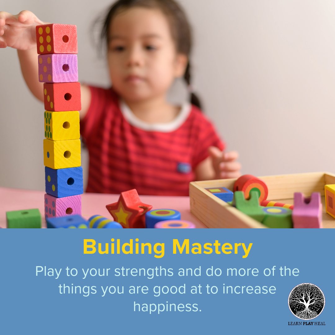 LearnPlayHeal's tweet photo. Building mastery helps increase confidence and happiness!
#dbt #dialecticalbehaviortherapy #mentalhealth #mentalwellness #buildingmastery https://t.co/aAJeupuO8e