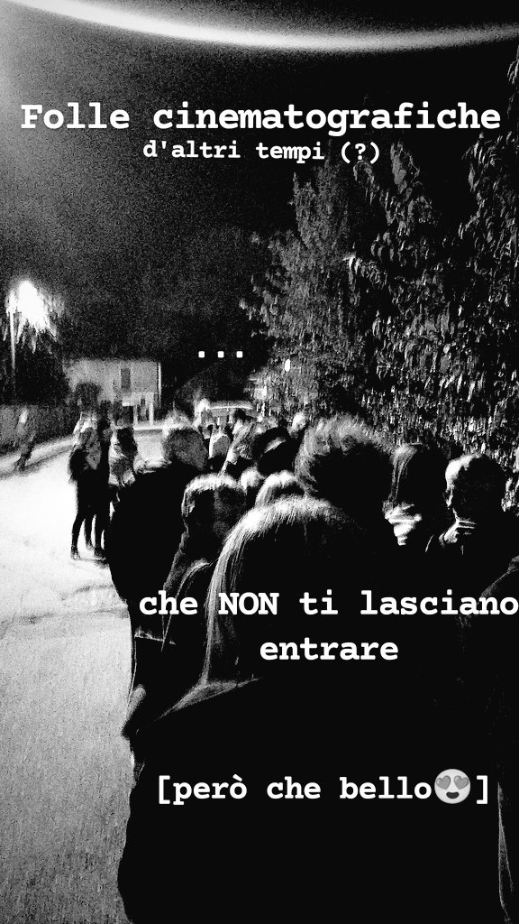 BergallaSimone's tweet photo. In un giovedì sera della provincia di Cuneo (Barge) tutto esaurito per "C'è ancora domani"... Vedrò il film un'altra volta, però che bellezza, che Grande Bellezza! https://t.co/2wbymtmVnR