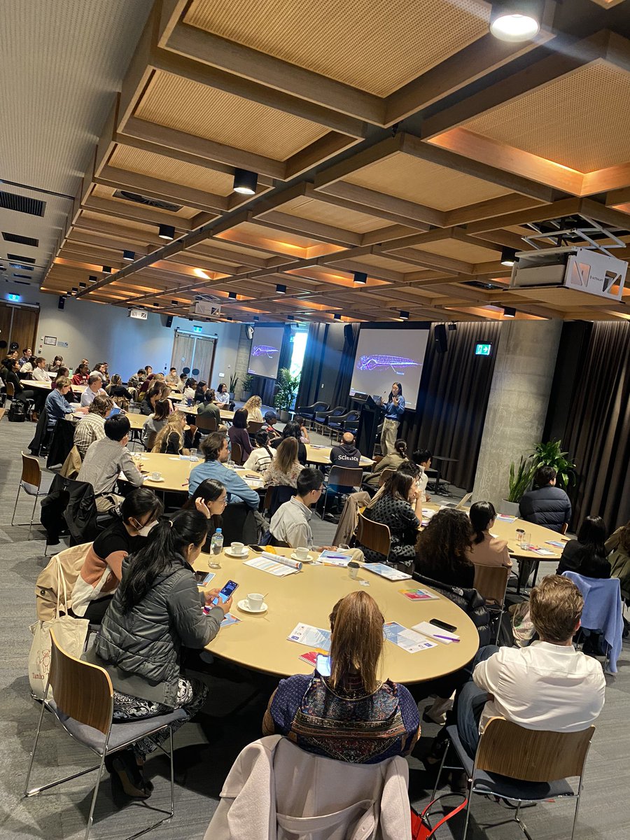 eCrets's tweet photo. And we are off!!! CCPhD program student symposium. @Kobayashi1S from @BenjaminHogan13 lab first cab off the rank. @VCCCAlliance @PeterMacRes @UMCCR #cancerphd https://t.co/HgAzMm4rcw