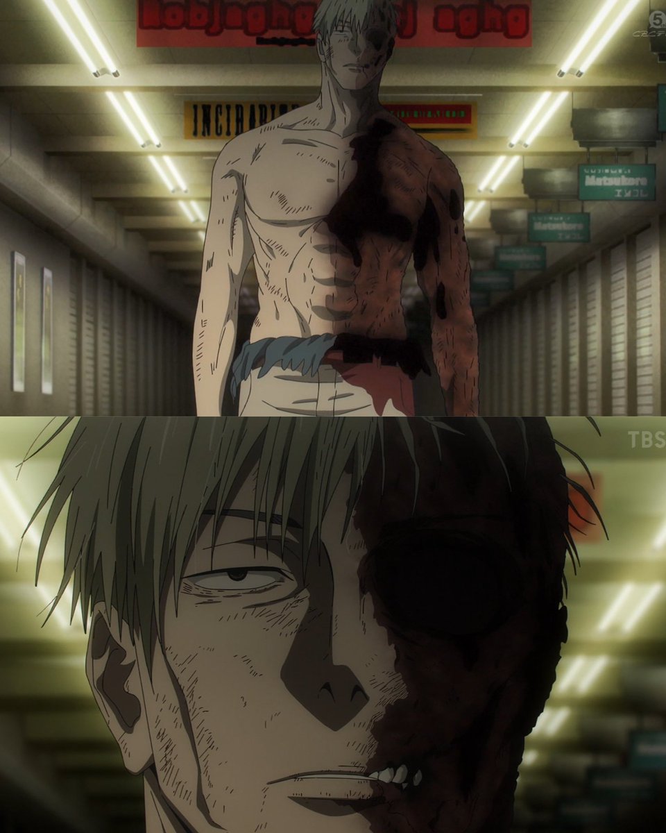 DoudouReviews's tweet photo. #JujutsuKaisen 

Et dire que le prime n’est pas fini, ce qui arrive est encore pire!! Nan cet arc est fou 😮‍💨 https://t.co/4IVfv5PyXf