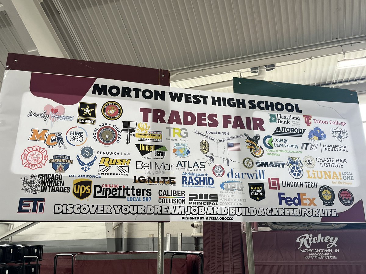 Great work College &amp; Career counselors!!! Ms. Ursetta &amp; Mr. Ortiz. And great work from the Work Based Learning Coordinator Jim Connelly!!! Thank you for bringing so many exciting opportunities to our students today!!! #MortonPride