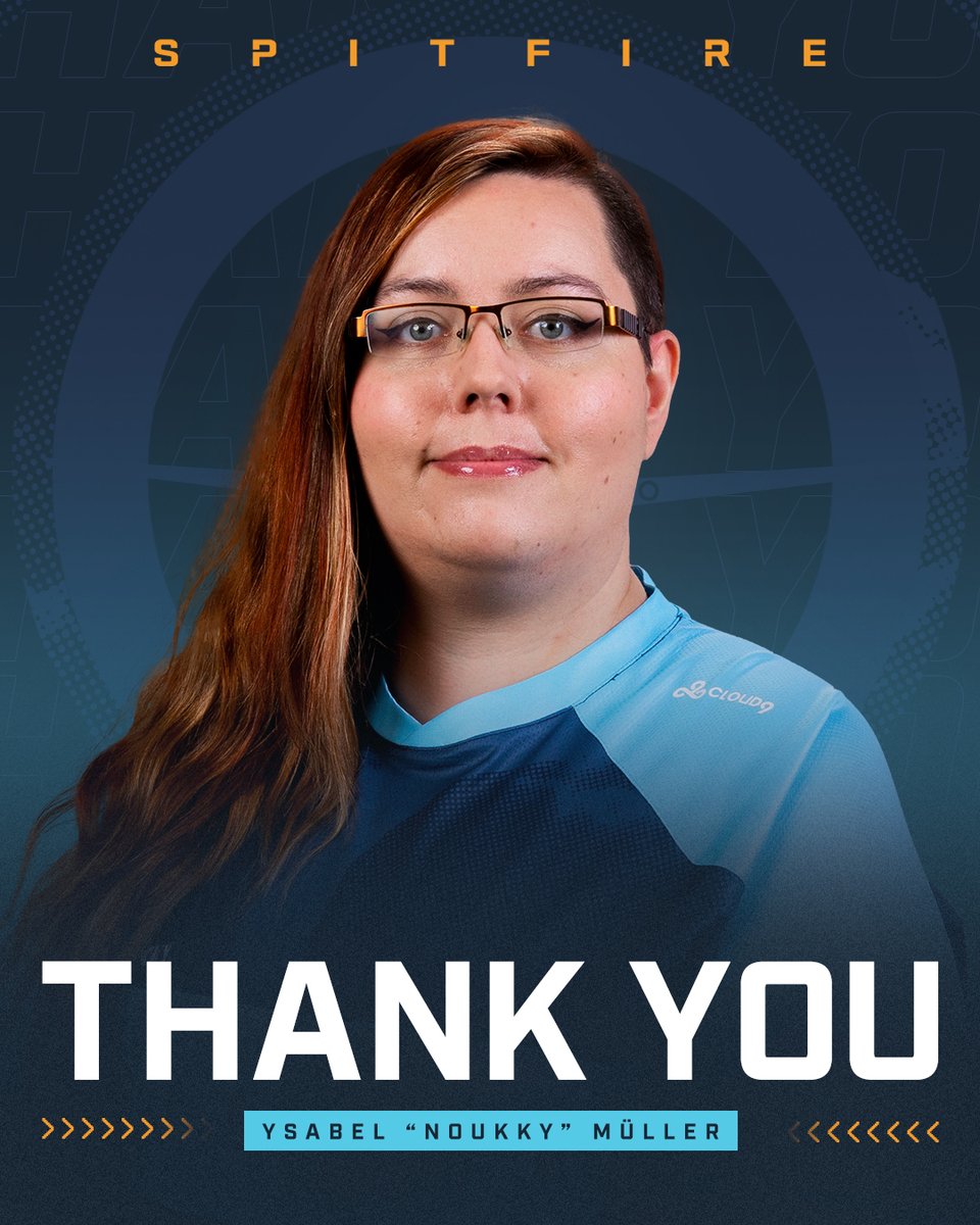 Since 2018, you have been the heart and soul of everything we do, from the British Hurricane to the London Spitfire. Thank you for everything, @Noukky 💙🧡