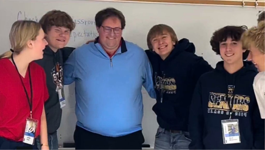 Unit50Schools's tweet photo. EDN's Alex Wallner visited THS Journalism classes on Wednesday to discuss his experiences as a sports reporter and photo journalist. https://t.co/53W1AtL4RH