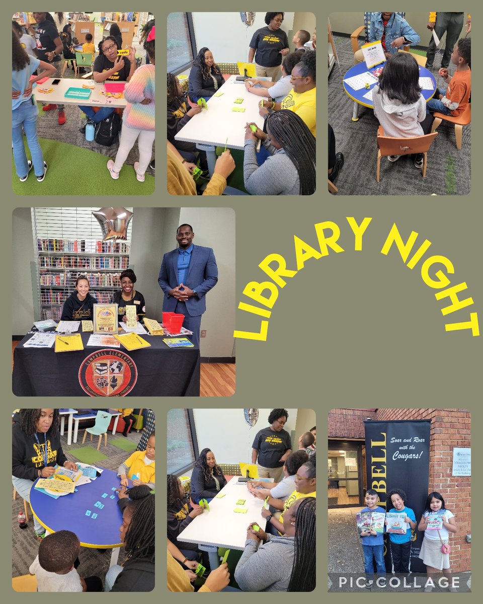 Tracy McDonald (@tracymcdonaldt2) on Twitter photo <a href="/CampbellES_FCS/">Campbell Elementary</a> Library Night at Fairburn Library was a huge success. Students played games, learned strategies, and checked out books! Great job <a href="/NdoyeAdrienne/">Adrienne Ndoye</a> putting it all together! #futureliteracycoach @ReaderLOT <a href="/DeShuntaAdams/">MsAdams</a> <a href="/ADNspire/">Arthur Davis</a> <a href="/MelissaMusto6/">Melissa Musto</a> <a href="/CampbellES_FCS/">Campbell Elementary</a> Library Night at Fairburn Library was a huge success. Students played games, learned strategies, and checked out books! Great job <a href="/NdoyeAdrienne/">Adrienne Ndoye</a> putting it all together! #futureliteracycoach @ReaderLOT <a href="/DeShuntaAdams/">MsAdams</a> <a href="/ADNspire/">Arthur Davis</a> <a href="/MelissaMusto6/">Melissa Musto</a>