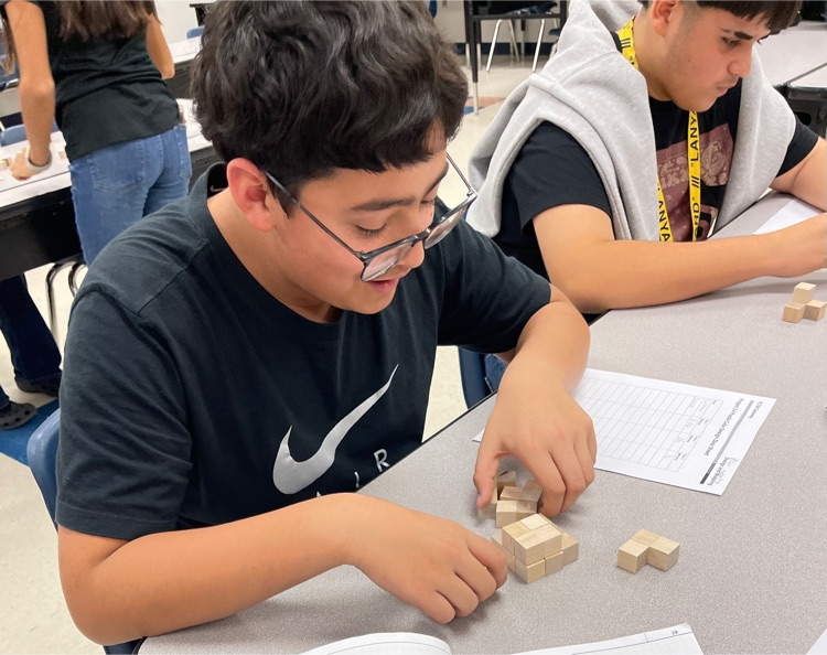 FairviewJH's tweet photo. Students in Ms. Madding's Principles of Applied Engineering/Design &amp; Modeling class had some fun trying to solve each other’s puzzle cubes today! https://t.co/dxAFeyV9YI