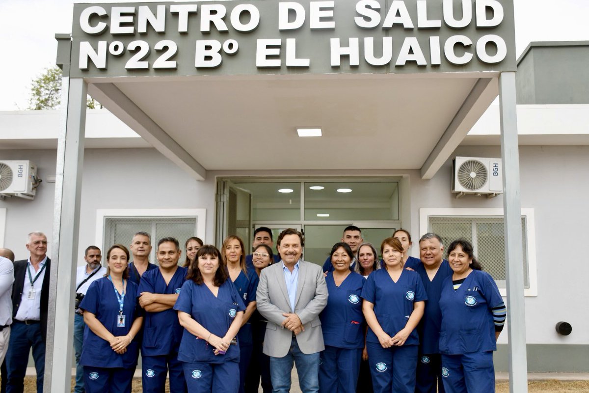 GustavoSaenzOK's tweet photo. Más de 25 mil vecinos de la zona norte de Salta tendrán un nuevo centro de salud 🏥

👩🏻‍⚕️🧑🏻‍⚕️ En el barrio El Huaico, al norte de la Ciudad, se habilitará el próximo mes un nuevo centro de salud que dará cobertura al barrio El Huaico etapas 1, 2 y 3, a Mirasoles y a parte de Lesser https://t.co/NCF87eBXaz