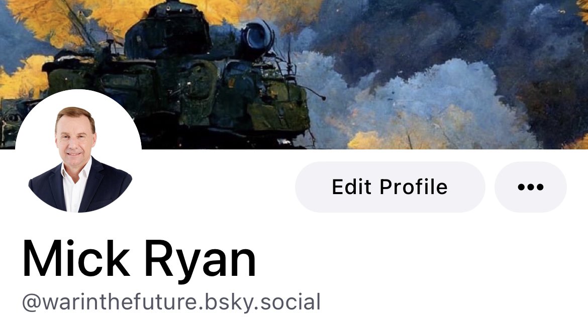Mick Ryan, AM tweet media