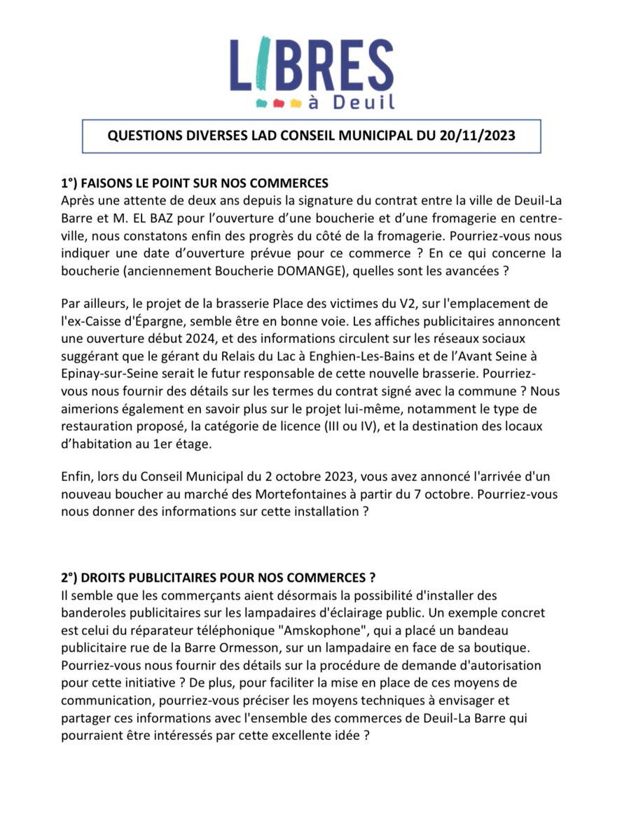 Libres à Deuil ! tweet media