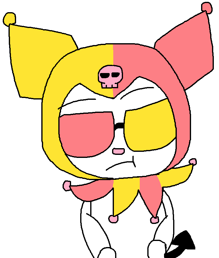 RabbitAndroid's tweet photo. Her glasses can show static when she's too overloaded with a strong sadness or bashful moment, too when she's nervous.

unless Spamton G. Spamton, her glasses can take shape like if was her eyes: annoyed, tired, surprised and sad

80% of the times she wear her glasses https://t.co/ZDyWaMJUKs
