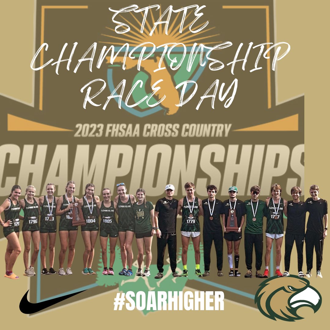 FIEagleSports's tweet image. Best of luck to the Boys and Girls Cross Country teams tomorrow at the State Meet in Tallahassee! #RunFast and #SoarHigher