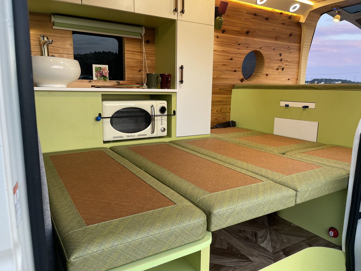 SamuraiCampers's tweet photo. Campervan rental in japan! Renting a camping car is easier than you think. Rent a campervan now from Tokyo branch.
#campingvan #Campingcar #Camping #campinginstyle #キャンピングカー　#キャンプ #Campinginjapan #campingjapan #Campingfukuoka #campingcarjapan 
https://t.co/MsjY8G80YZ https://t.co/BGH43p9HEk
