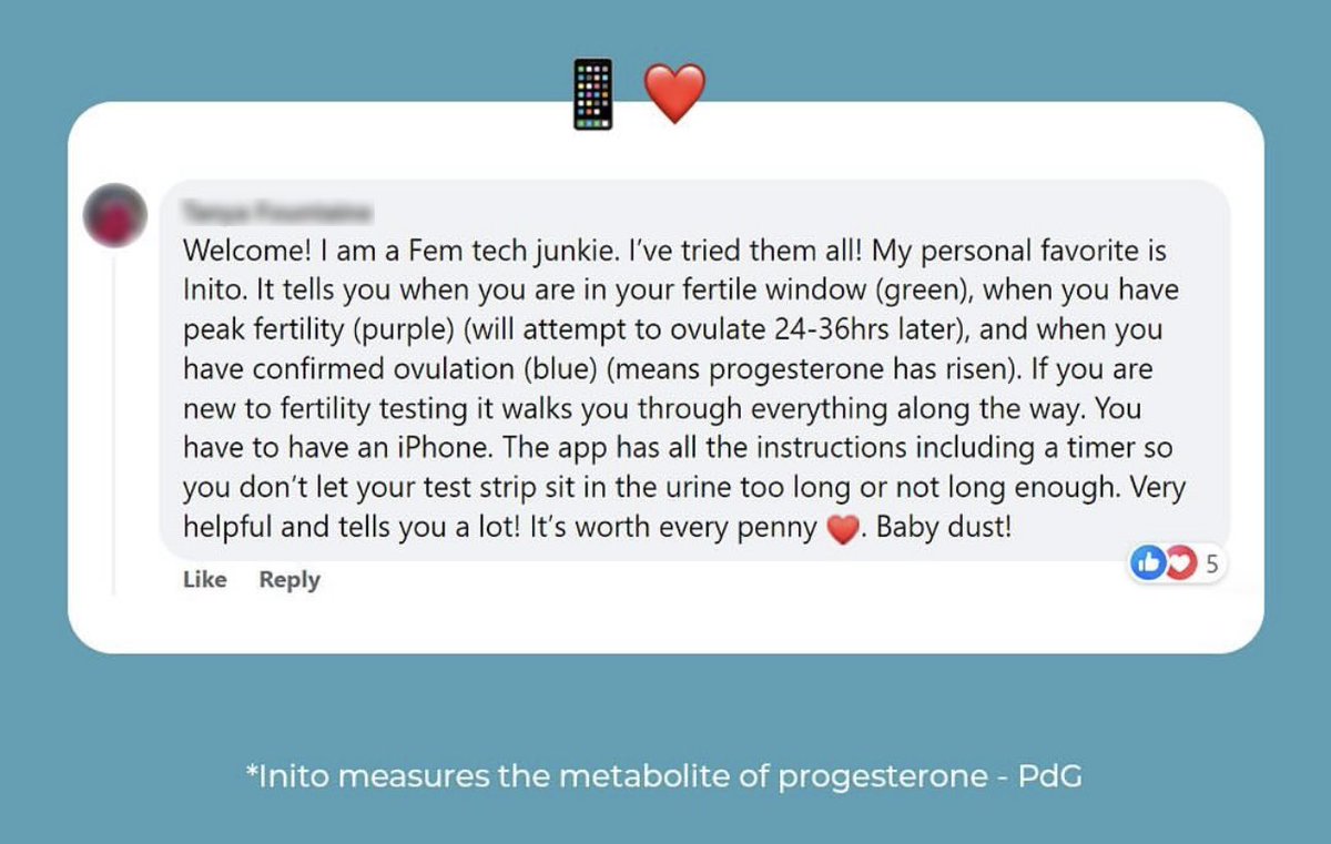initofertility's tweet photo. Trusted by 50K+ couples 💙
Rated 4.5 on Amazon ⭐️
10K+ pregnancies marked 🤰🏻
Here are a few reasons why Inito is the most-loved fertility tracker on the internet👇🏼🥰

#fertility #Wellbeing #healthcare #WomensHealth #initofertility https://t.co/3EU9rmxH0A