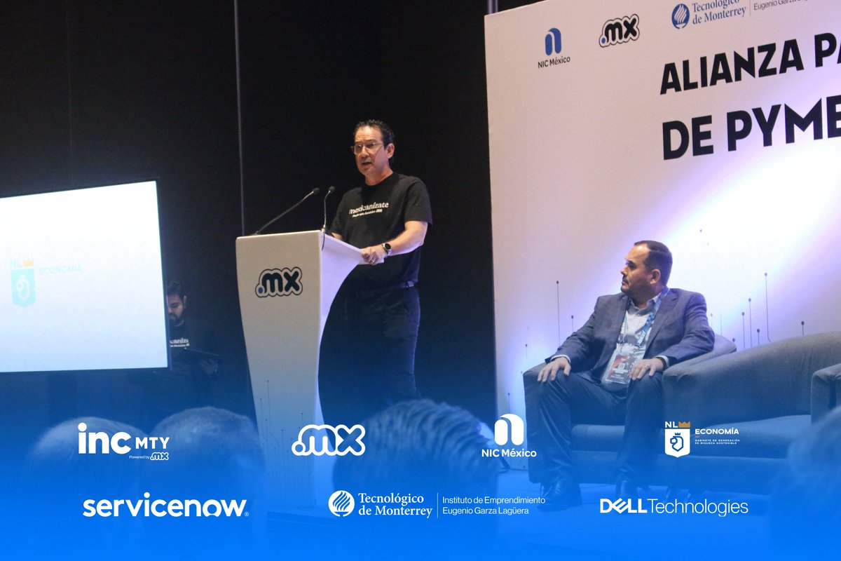 NICMX's tweet photo. Te dejamos algunas imágenes 📷 de lo que se vivió en la rueda de prensa donde se lanzó la iniciativa Emprendimiento por México y el #RetoMX
#NICMéxico, en alianza con el @TecdeMonterrey, a través de @emprendtec, la @Economia_NL, @incMTY, @DellTech y @ServiceNow , te invitan a explorar las oportunidades de crecimiento en el mundo digital.
Conoce los beneficios de -Emprendimiento por México- en https://t.co/lJHNL0hng9 📷
#EmprendimientoxMX