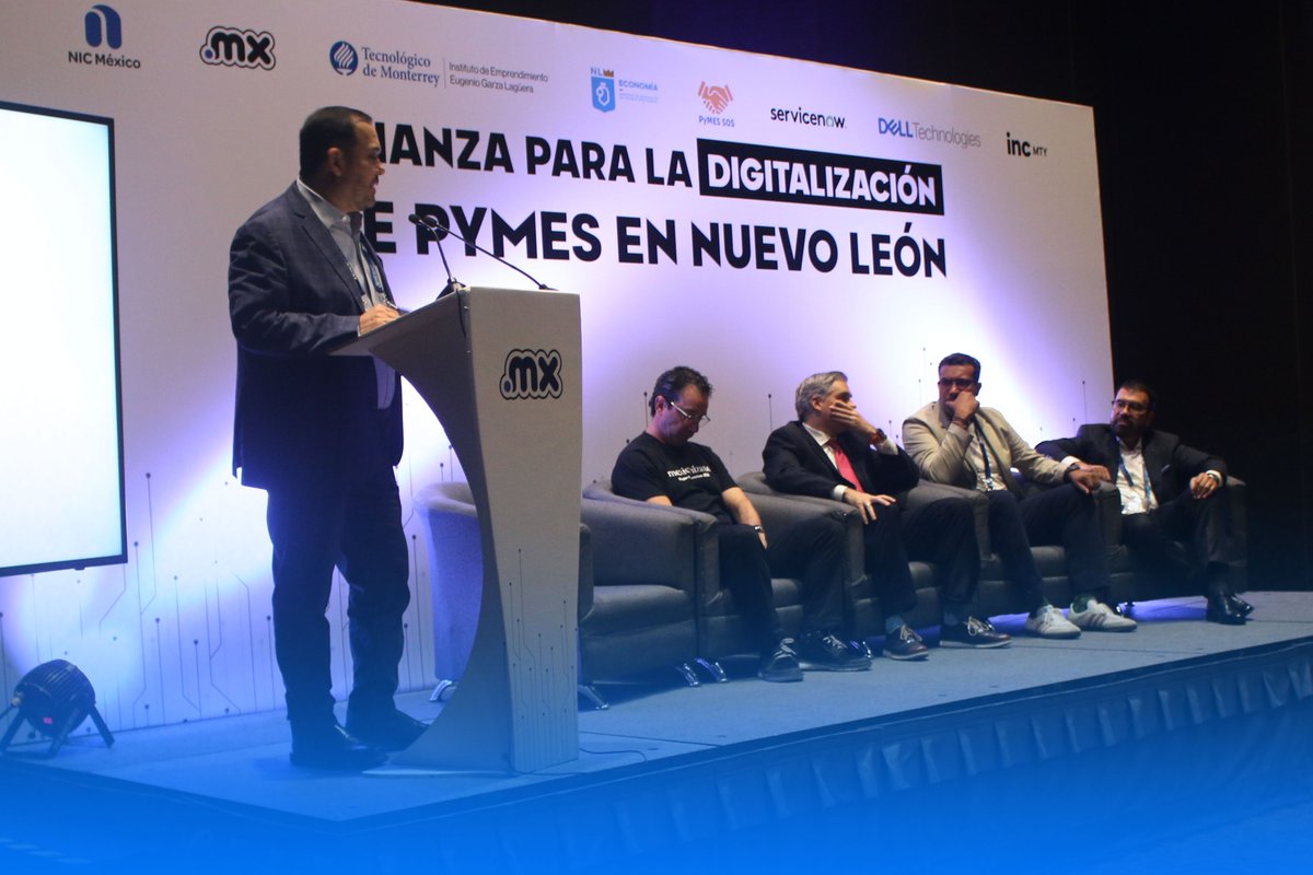 NICMX's tweet photo. Te dejamos algunas imágenes 📷 de lo que se vivió en la rueda de prensa donde se lanzó la iniciativa Emprendimiento por México y el #RetoMX
#NICMéxico, en alianza con el @TecdeMonterrey, a través de @emprendtec, la @Economia_NL, @incMTY, @DellTech y @ServiceNow , te invitan a explorar las oportunidades de crecimiento en el mundo digital.
Conoce los beneficios de -Emprendimiento por México- en https://t.co/lJHNL0hng9 📷
#EmprendimientoxMX