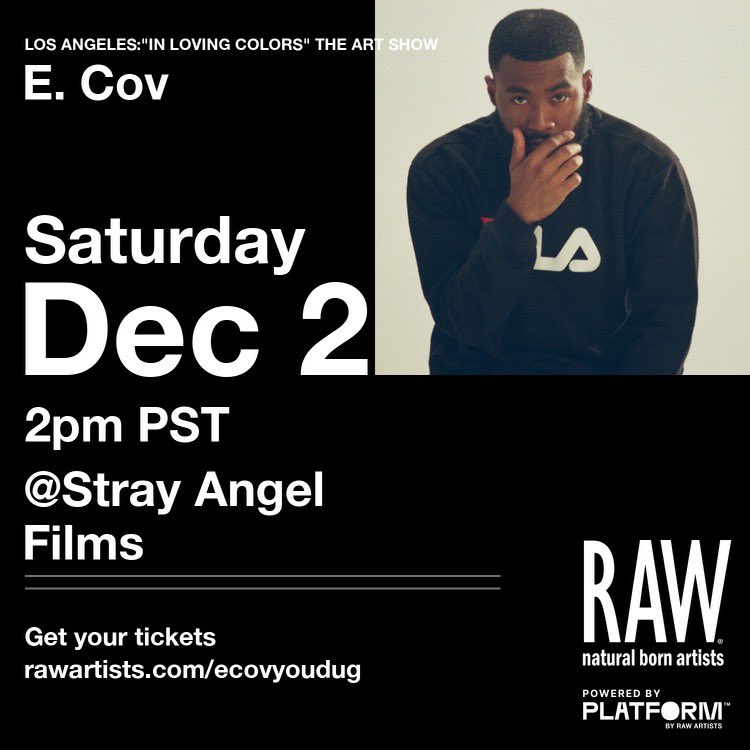 ecovyoudug's tweet photo. Back outside, live December 2nd at “In Living Colors” Art Showcase! Come through &amp; Vibe one time🙏🏾💯 #RawArtists https://t.co/hjJ6f994I3