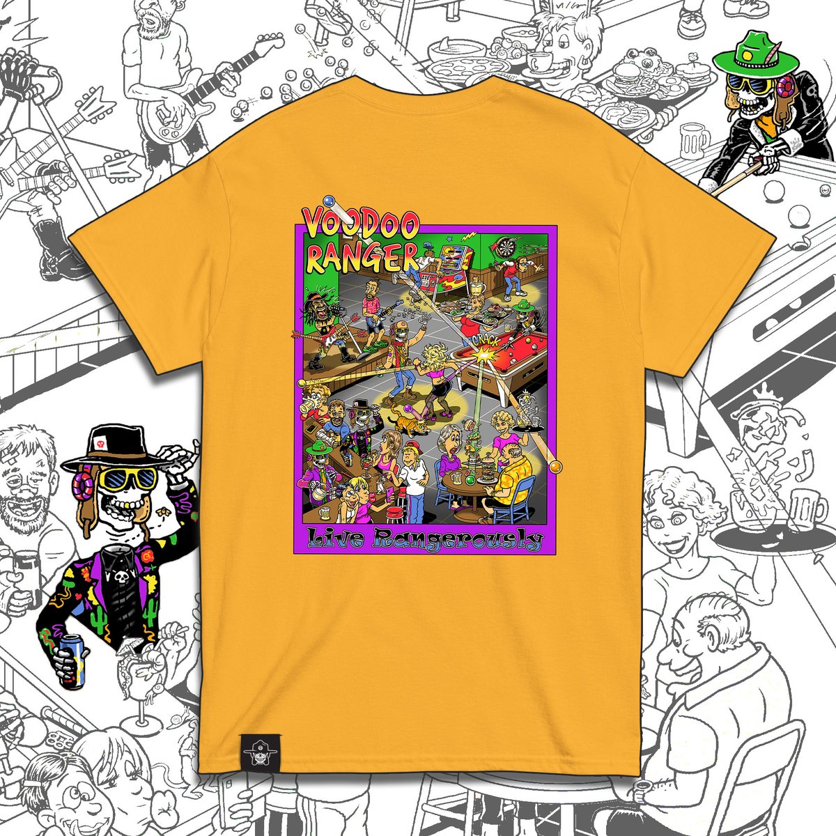 Voodoo Ranger (@voodooranger) on Twitter photo The legendary <a href="/SteveNazarArt/">Steve Nazar</a> raised the bar with a limited edition V-Shirt that pays tribute to dive bar heroes everywhere. Belly up to the Vootique and get yours quick, because last call always comes sooner than you expect. The legendary <a href="/SteveNazarArt/">Steve Nazar</a> raised the bar with a limited edition V-Shirt that pays tribute to dive bar heroes everywhere. Belly up to the Vootique and get yours quick, because last call always comes sooner than you expect.