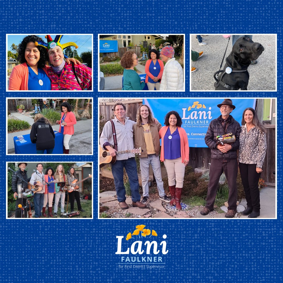 Lani4Supervisor's tweet photo. We had a great time meeting our Live Oak neighbors who came by to learn more about our campaign this past Sunday! We appreciated hearing people’s thoughts and questions. A heartfelt thank you to Moonshine Crossroads whose music serenaded a beautiful sunset. https://t.co/6K2zWO4MHV