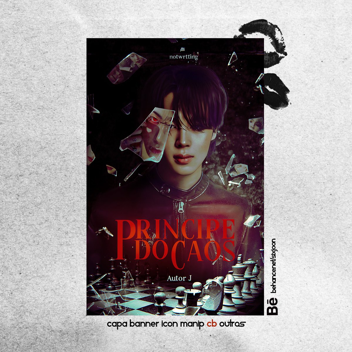 capa: Príncipe do Caos  
entrega para: @notwrtting

muito obrigada pela preferência!