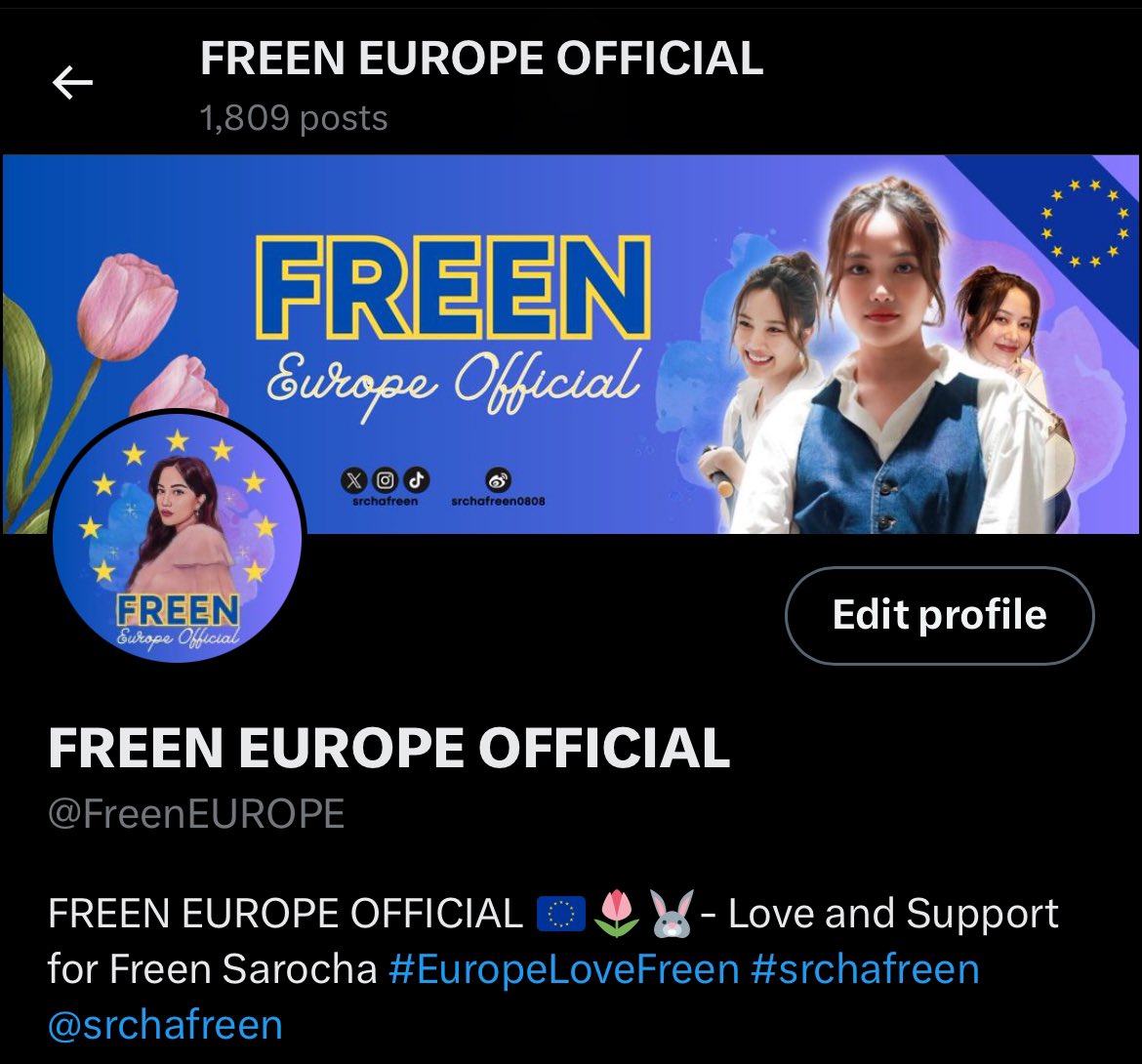 Girlfreens | Boyfreens and Freen Mamas, we’ve just unveiled a stunning new profile picture and header 💙 Freen’s beauty and talent now grace our page in a whole new light. Hope you like it fam🌷🫶🏻

#srchafreen #GIRLFREEN 
#NewProfilePic #NewHeaderPic