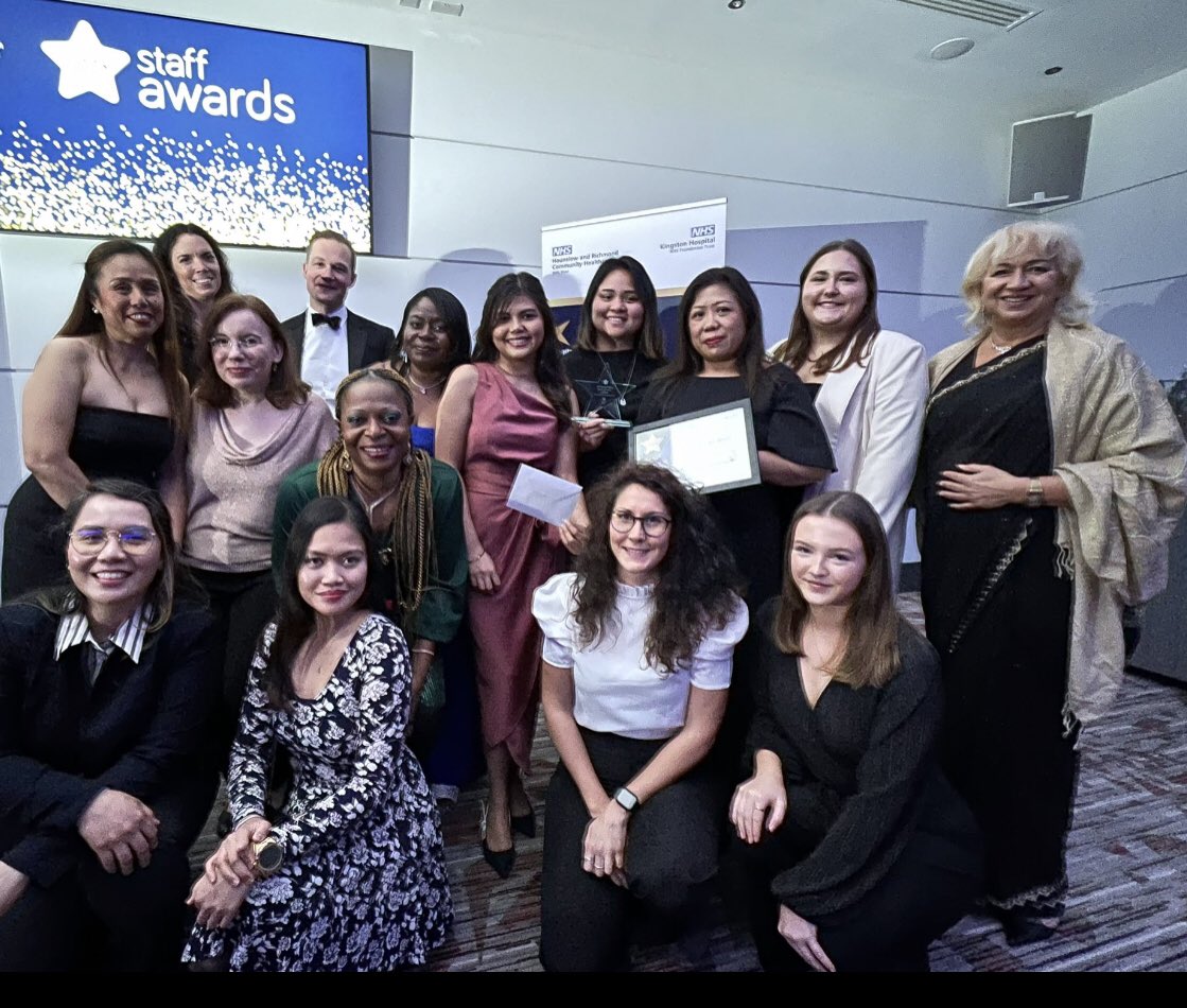 Delighted to have opened the @KingstonHospNHS <a href="/HRCH_NHS/">HRCH NHS Trust 💙</a> Staff Awards Ceremony tonight - around 500 nominees and nominations - all of them winners - here’s Cambridge Ward that who work heroically for those recovering from surgery #hrchkhftawards