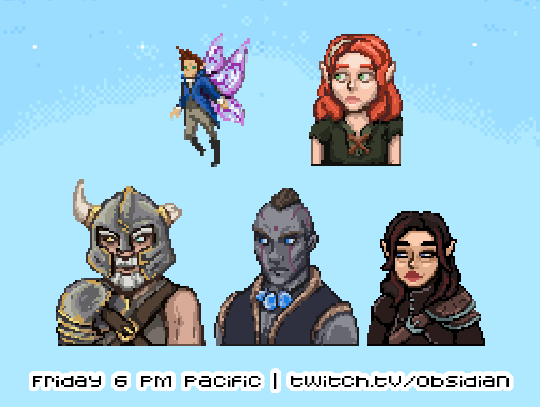 We're excited to play #dnd with <a href="/Obsidian/">Obsidian</a> to raise money for #ExtraLife! Our one-shot adventure begins tomorrow at 6 PM Pacific!