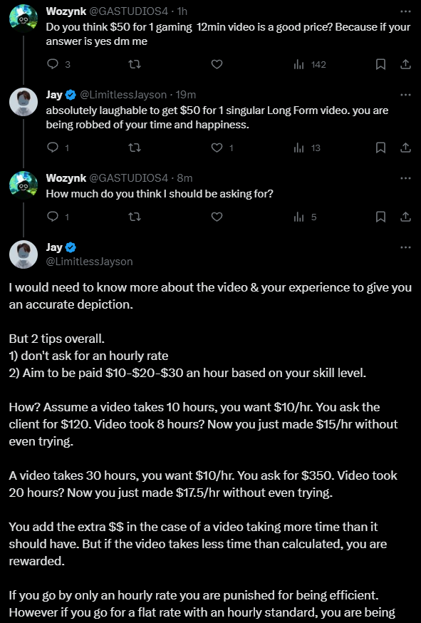 LimitlessJayson's tweet image. Sharing nuggets out of the editors book of gospel 👇

Check out the image for the truth behind getting 💰paid💰 as an editor