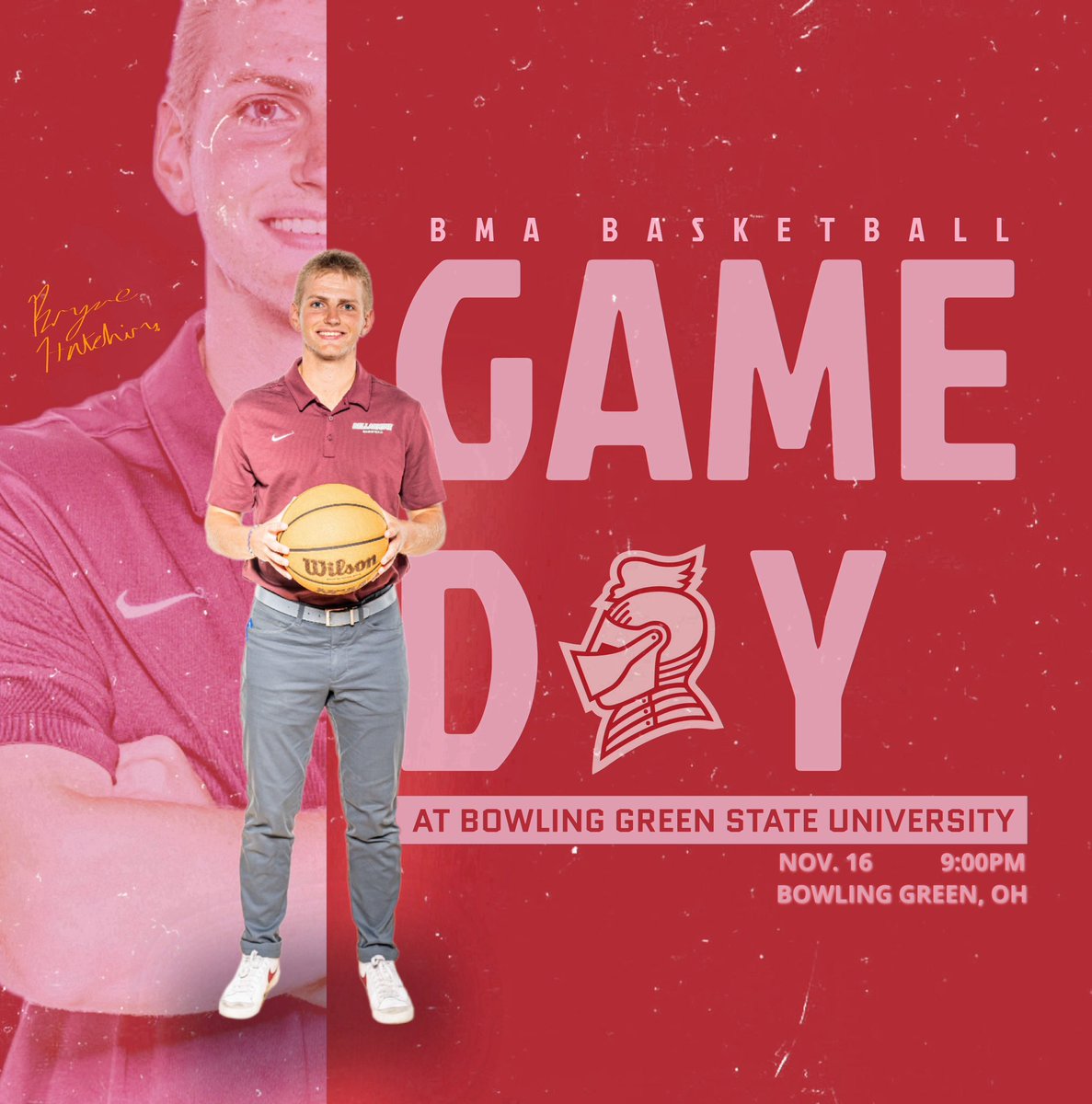 Bellarmine MBB Managers (4-0) (@bumanagers) on Twitter photo GAMEDAY⚔️
🆚 Bowling Green (<a href="/BGSUManagers/">BGSU MBB Managers</a>)
⏰ 9:00 PM
📍 Stroh Center
BMA looks to extend their winning streak to 3 with a trip to Bowling Green, OH. GAMEDAY⚔️
🆚 Bowling Green (<a href="/BGSUManagers/">BGSU MBB Managers</a>)
⏰ 9:00 PM
📍 Stroh Center
BMA looks to extend their winning streak to 3 with a trip to Bowling Green, OH.
