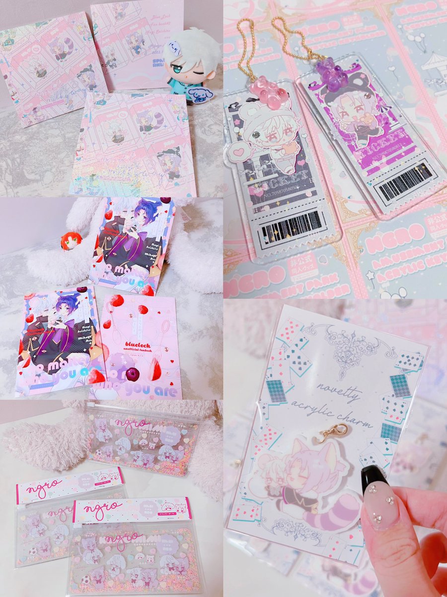 🤍お品書き💜
【拡散うれしいです】  

11/23 TogetherUntilTheEnd3 青エゴ ngroプチ【東7ホール V06b】

新刊でngro2冊、グッズ何個かあります
※通販予定なし、取り置き相互のみ 