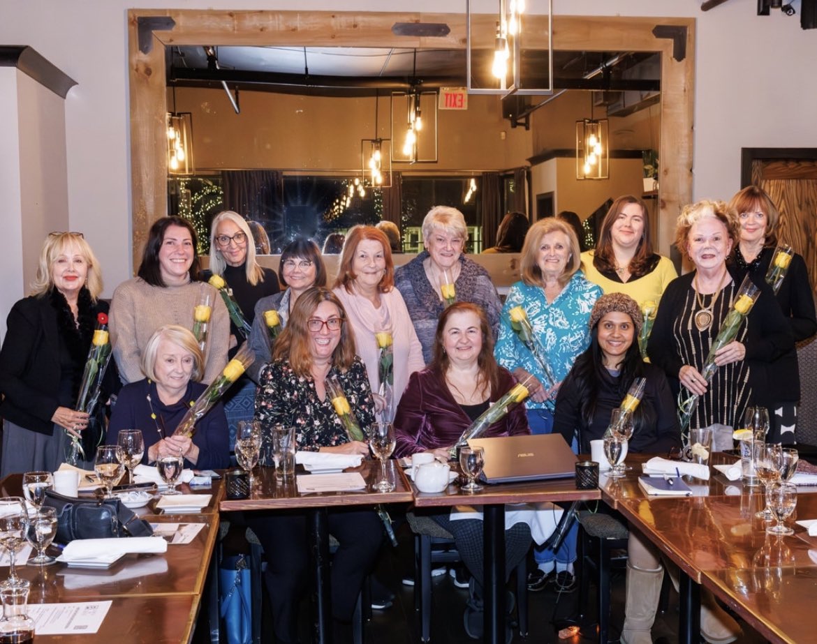 At our @ZontaOakville meeting last week, we took a break from planning our 50th anniversary celebrations to recognize the 104th anniversary of our parent organization, @ZontaIntl. 

So honoured to be able to work with these great women to make a difference!