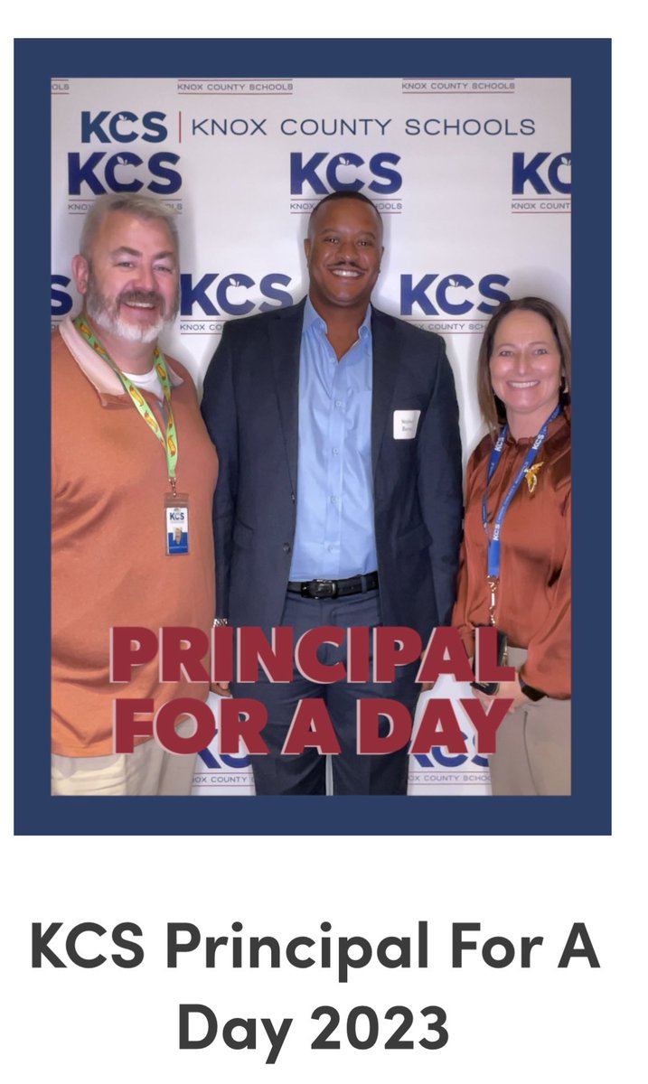Thank you to our Principal  for a Day Stephen Barnes for joining us and walking in my shoes to see the great things happening at Knox County Virtual School. Stephen is a Sr. director for Microsoft and got a great look at how we are using Microsoft Teams to reach our students.