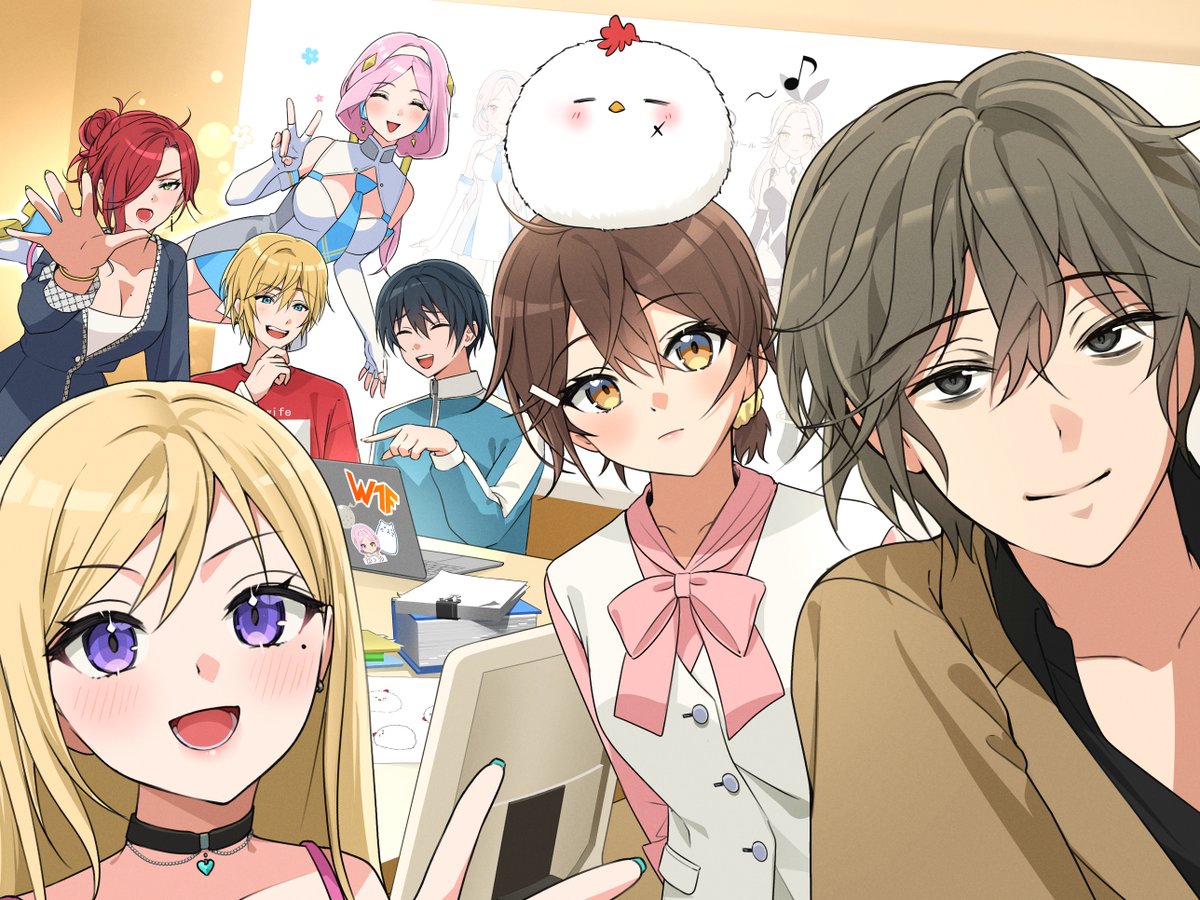 Mayu Maria Ishida 石田真夕マリア (a live-tweeted comic) tweet media