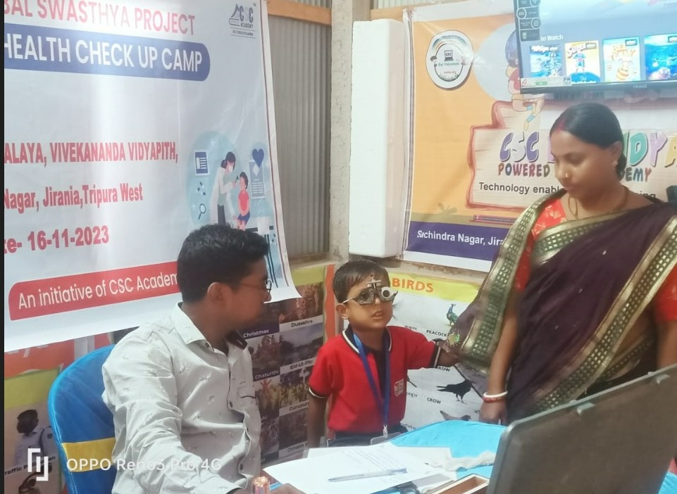 Vivek Kumar (@vivekversatile) on Twitter photo Free health checkup camp for children 1 - 10 years old in Deoria, UP by VLE Ms. Rambha Tiwari under CSC Bal Swasthya, a CSR activity of CSC Academy
<a href="/sanjaykrakesh/">Sanjay K Rakesh</a> @naveensharmacsc <a href="/CSCegov_/">CSCeGov</a> <a href="/academy_csc/">CSC Academy</a> <a href="/cscwestbengal/">CSC West Bengal</a>
<a href="/CSCUttarPradesh/">CSC Uttar Pradesh</a> <a href="/CSCBihar_Govt/">CSC Bihar</a> <a href="/CSCSPV_Health/">CSC Health</a> Free health checkup camp for children 1 - 10 years old in Deoria, UP by VLE Ms. Rambha Tiwari under CSC Bal Swasthya, a CSR activity of CSC Academy
<a href="/sanjaykrakesh/">Sanjay K Rakesh</a> @naveensharmacsc <a href="/CSCegov_/">CSCeGov</a> <a href="/academy_csc/">CSC Academy</a> <a href="/cscwestbengal/">CSC West Bengal</a>
<a href="/CSCUttarPradesh/">CSC Uttar Pradesh</a> <a href="/CSCBihar_Govt/">CSC Bihar</a> <a href="/CSCSPV_Health/">CSC Health</a>