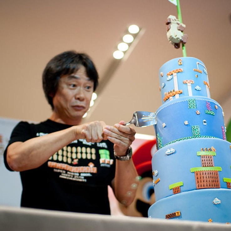 Desde aquí una gran felicitación al maestro Shigeru Miyamoto, que cumple años 🎂 #MundoNintendo