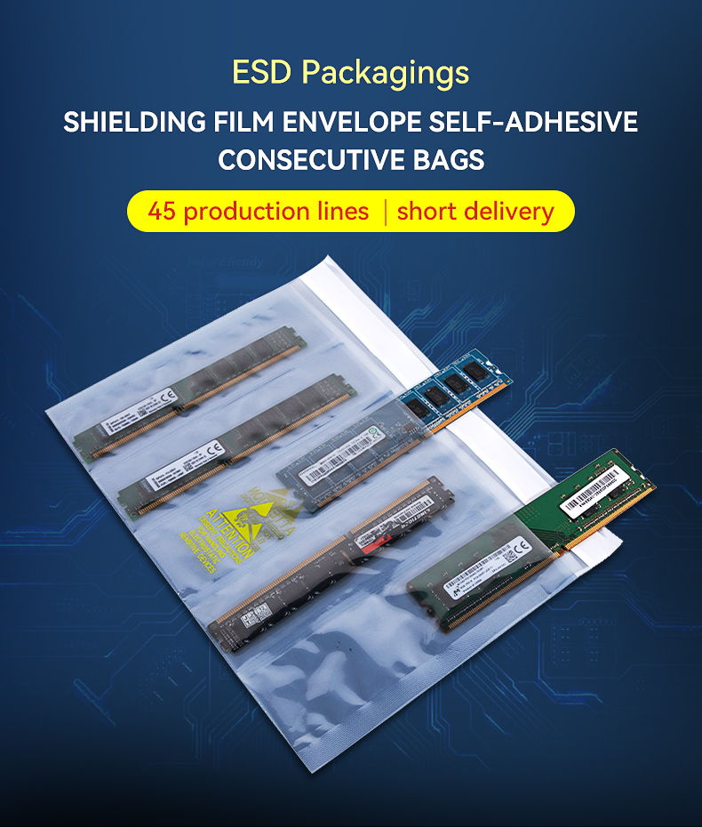 ⚡ESD Electromagnetic Shielding Film Envelope Self-Adhesive Consecutive Bags.

Learn more: xcgs.net/goods/info?goo…