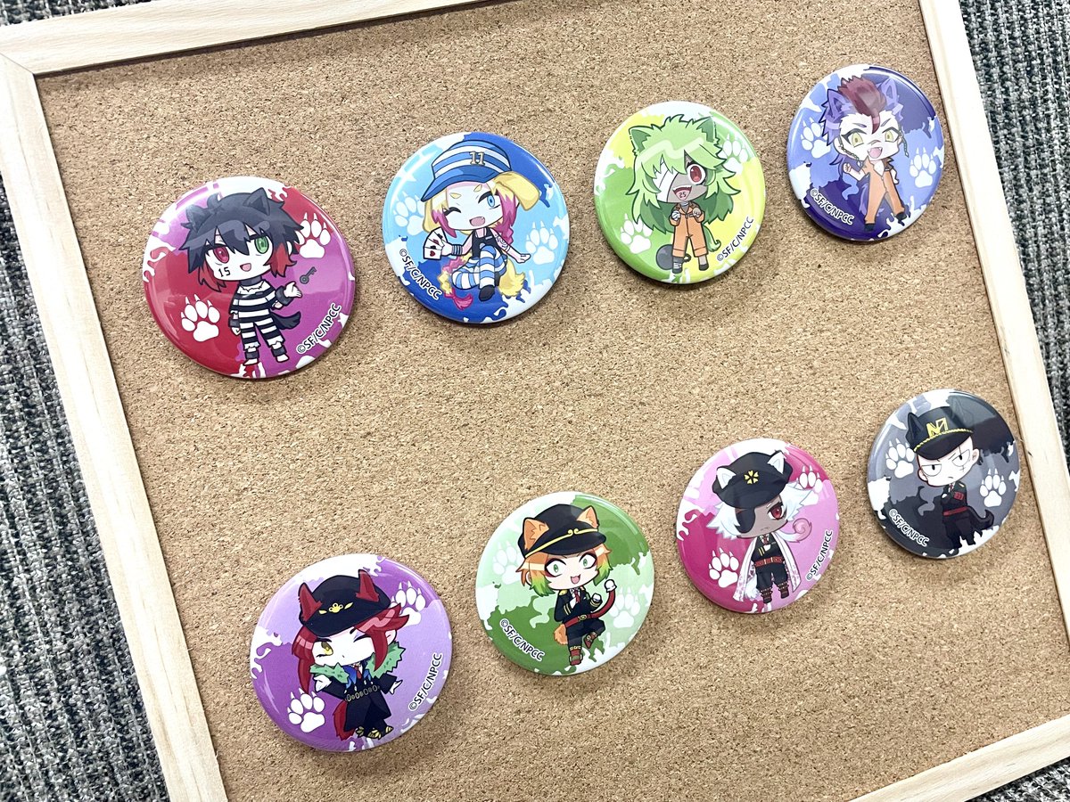 TVアニメ「ナンバカ」オンラインくじ発売中です！／ E賞の缶バッジを