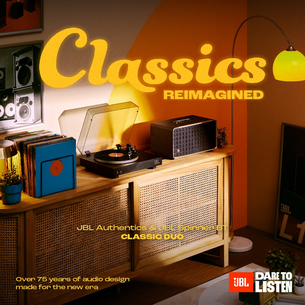 SantaiSini's tweet image. Dah la design lawo teruks, sound pulak 100% power! Estetik + function!

santaisini.com/2023/11/17/cla…

#SantaiSini #JBL #JBLAuthentic #audio #retro #turntable #speaker #aesthetics #musiclover